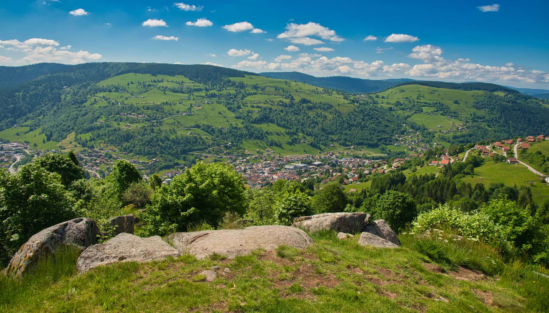 La Bresse en été - Camping de Belle Hutte