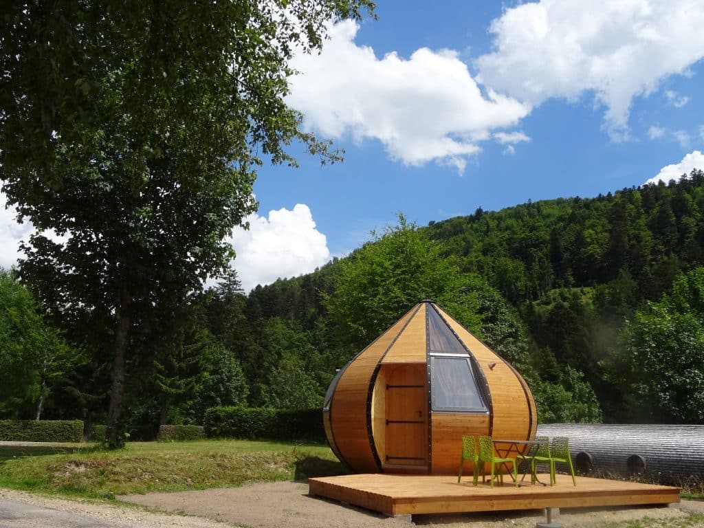 Bulle dans les Vosges au camping Belle Hutte - Goutte d'Ô