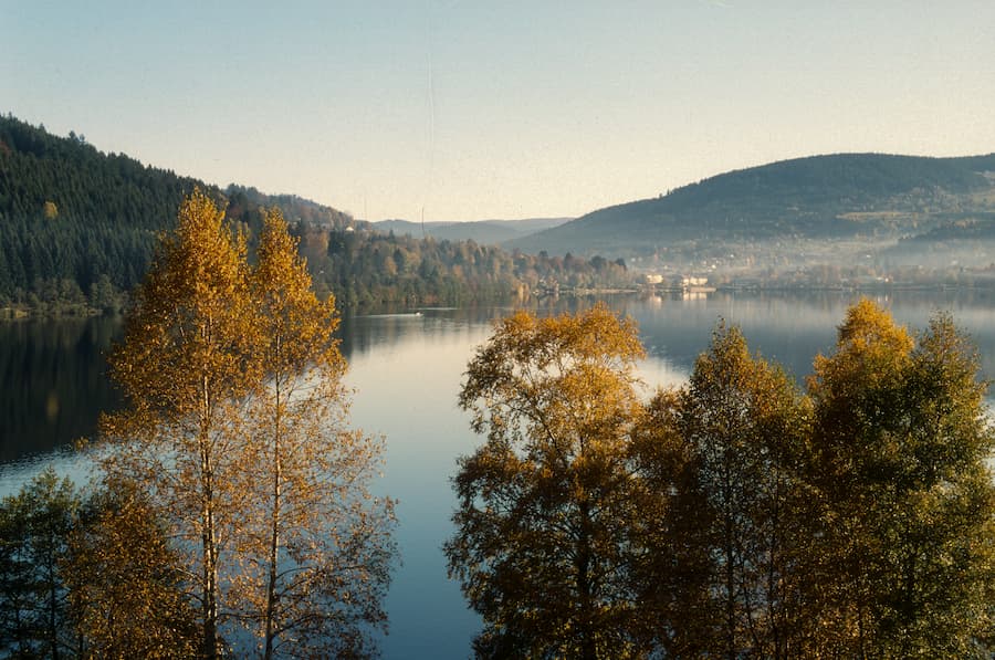 Lac de Gerardmer dans les Vosges - Camping de Belle Hutte proche des lacs