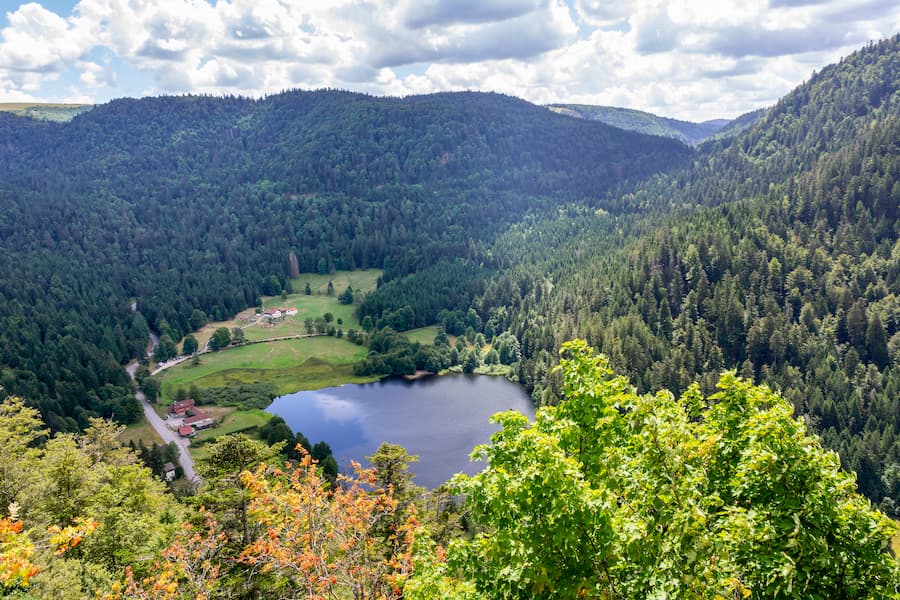 Lac de Retournemer - Camping près d'un lac dans les Vosges